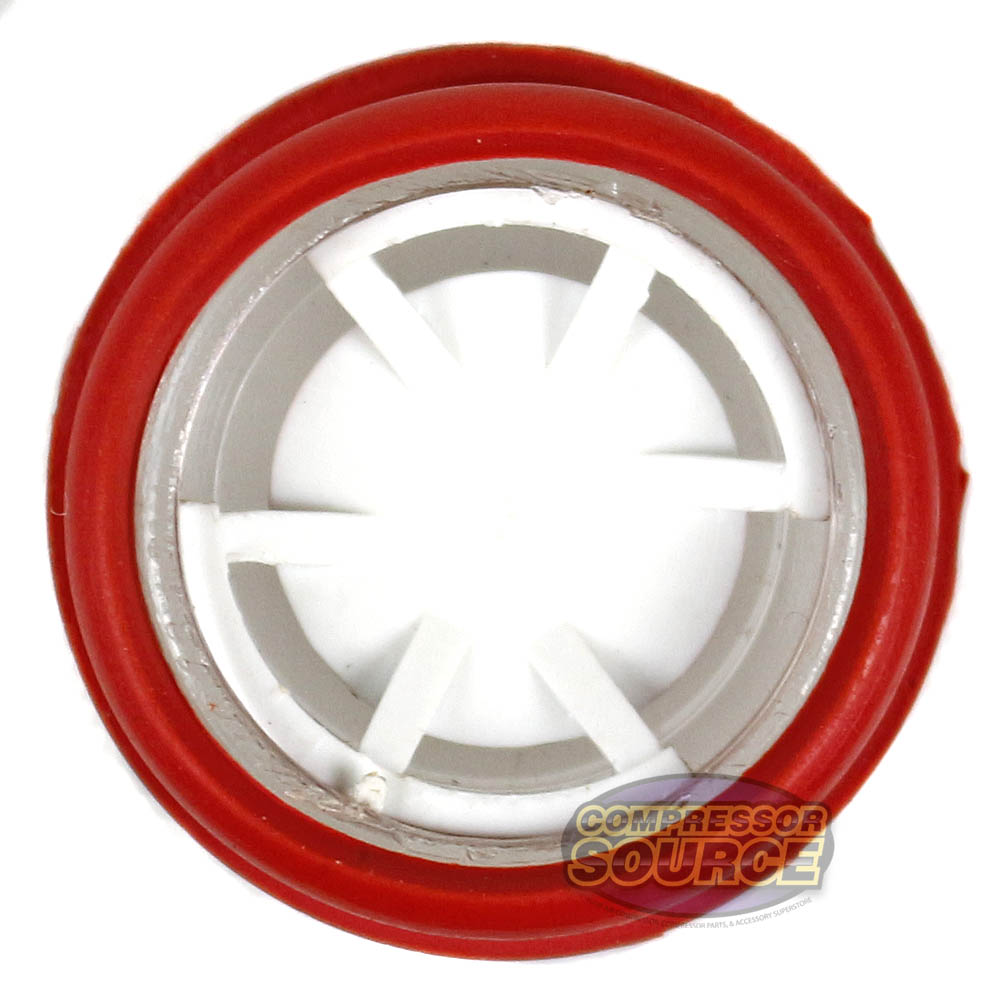 Curtis Oil Level Sight Glass and Round Gauge Seal Cover Compressor Replacement