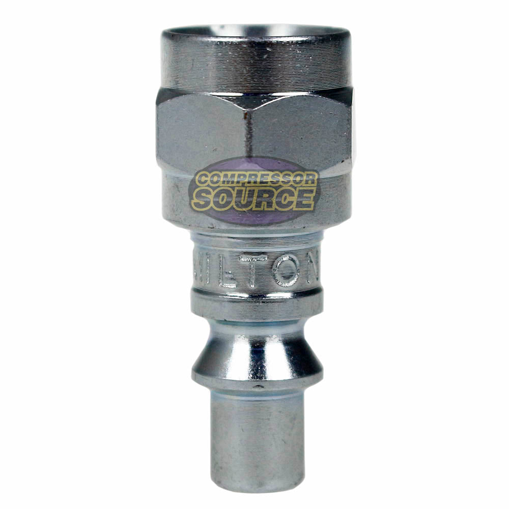 Milton 1/4" Female NPT A-Style Plug Hardened Steel 300 PSI Maximum Pressure 778