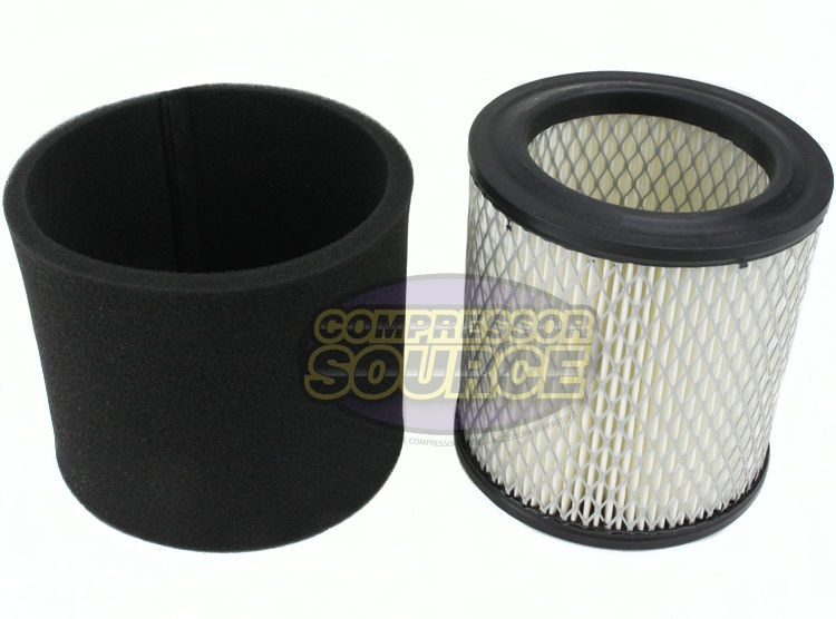 AP428 Air Compressor Paper Intake Filter Element with Pre-Filter ST0739-07 Campbell Hausfeld