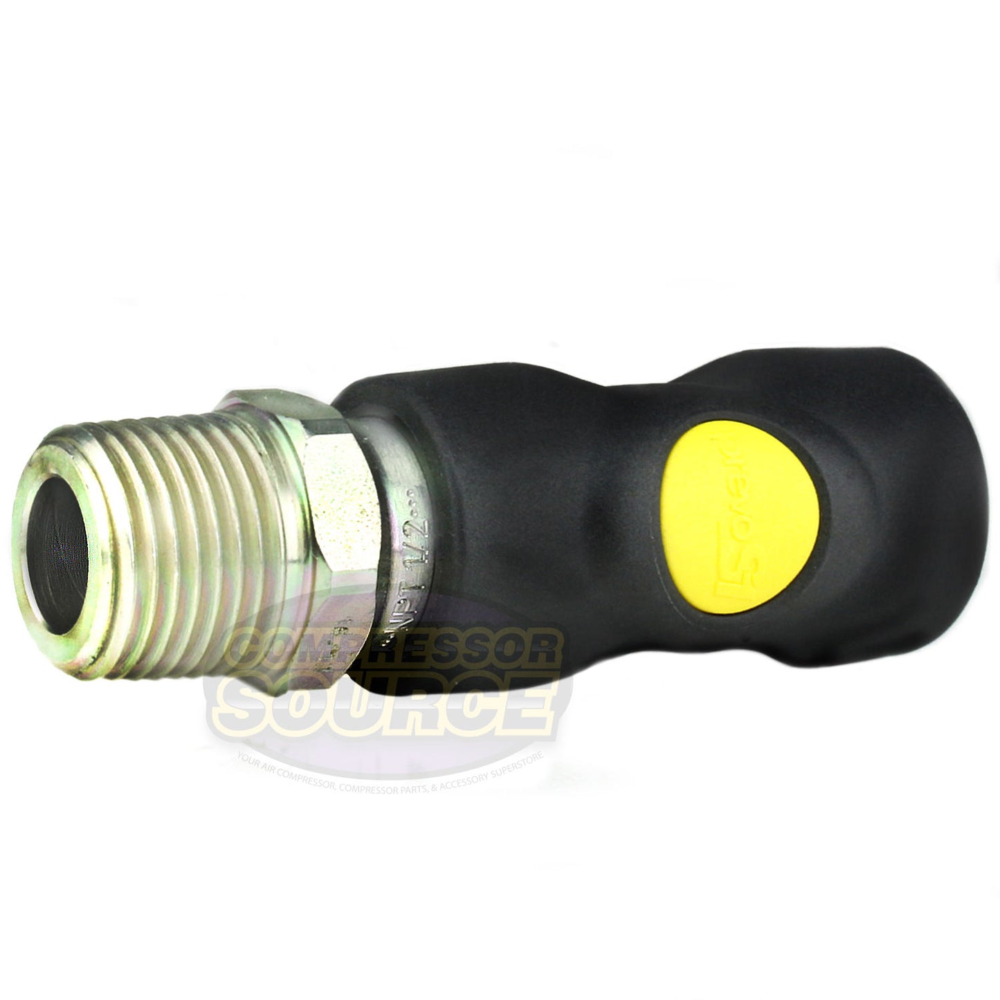 Prevost ASI061253 High Flow Safety Air Plug Coupler 1/2" MNPT