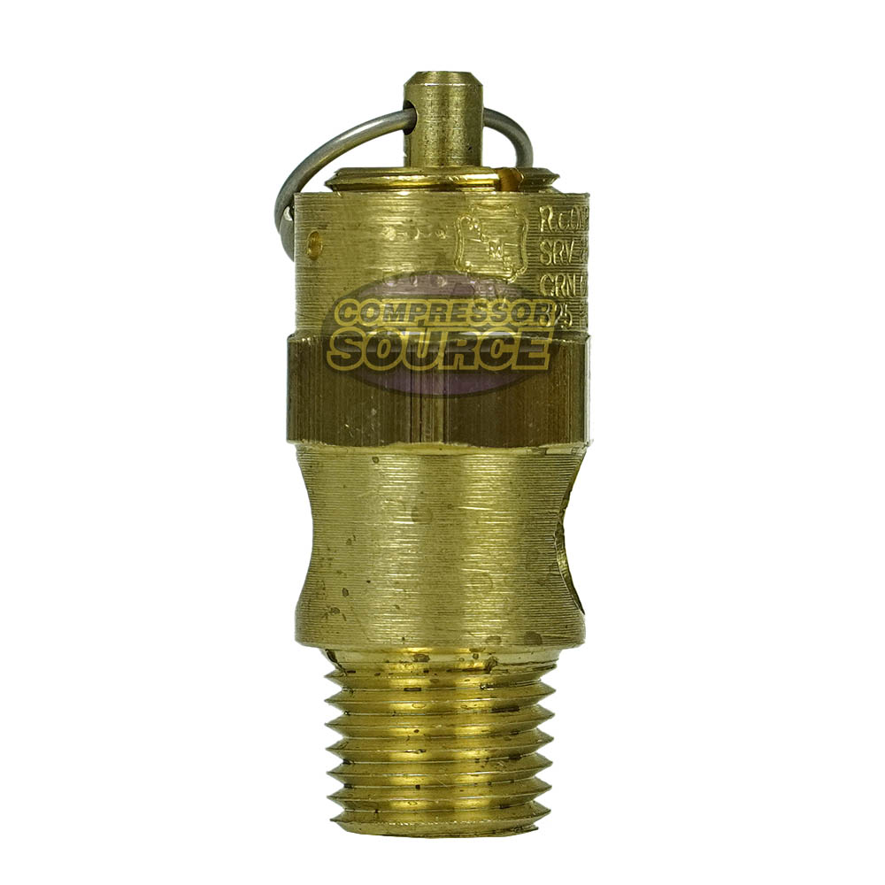 Control Devices AX Series Brass ASME Safety Valve 1/4 NPT 120 Control Devices AX Series Brass ASME Safety Valve 1/4 NPT 120