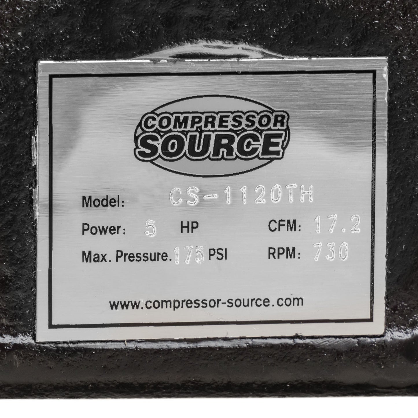 5 HP Two Stage 2-Cylinder 19 CFM Air Compressor Pump w/ Head Unloaders