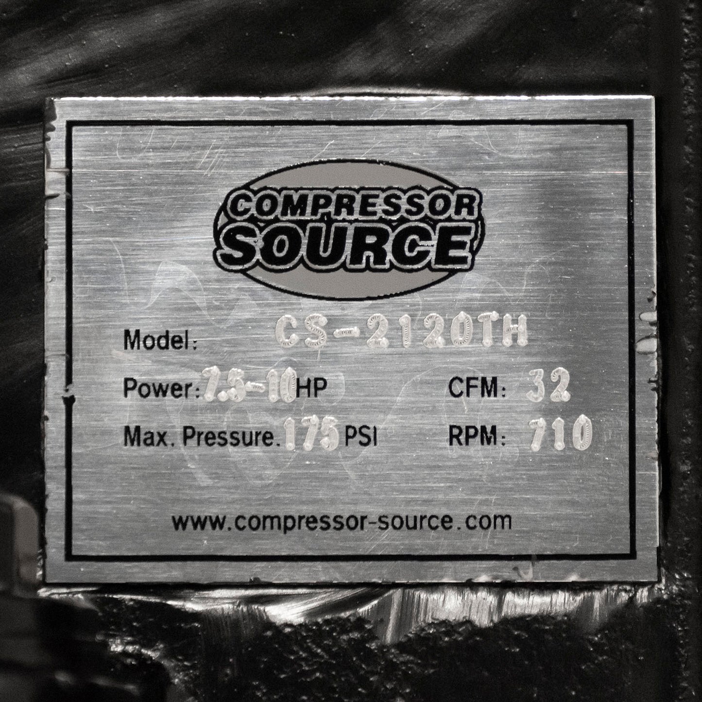 7.5 - 10 HP Two Stage 4-Cylinder 39 CFM Air Compressor Pump w/ Head Unloaders