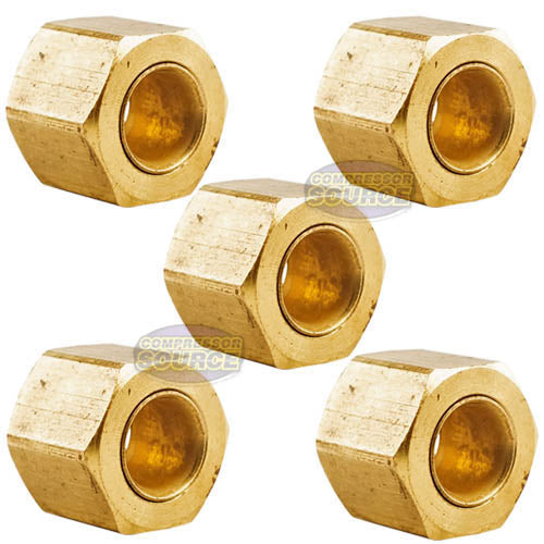 3/8 Brass Compression Tube Nut Fittings | 361-06 (5-PACK)