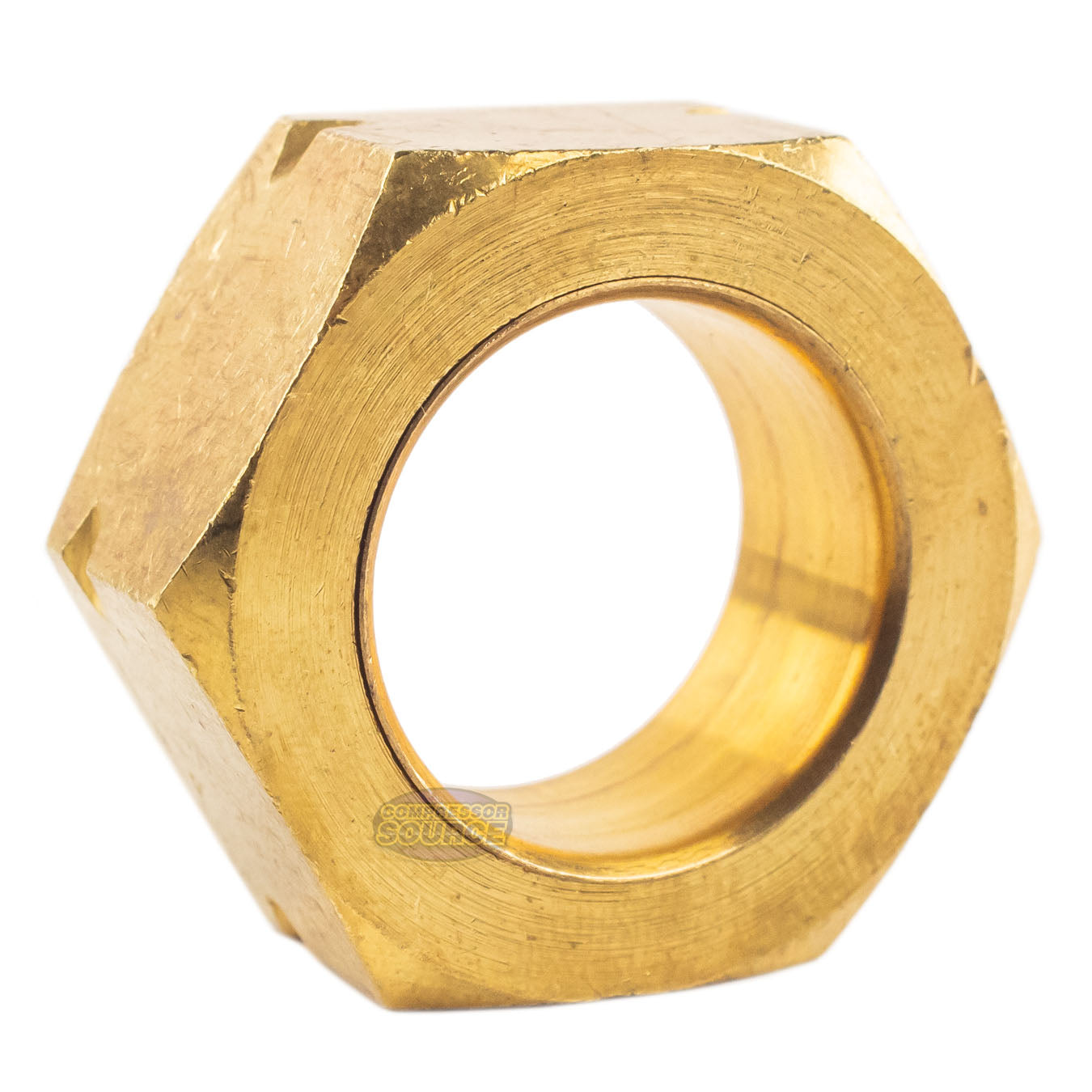 3/4" Compression Nut & Ferrule Combo for 3/4" OD Tube Brass Captive Sleeve Nut
