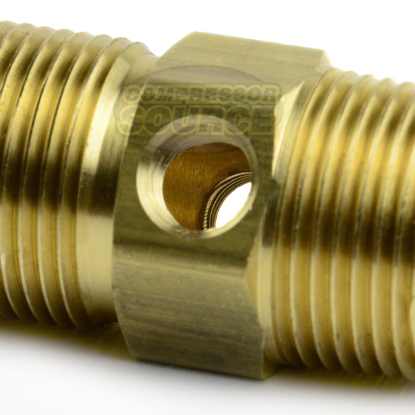 In Tank Brass Check Valve 3/4" Male NPT x 3/4" Flare with Extra Side Port