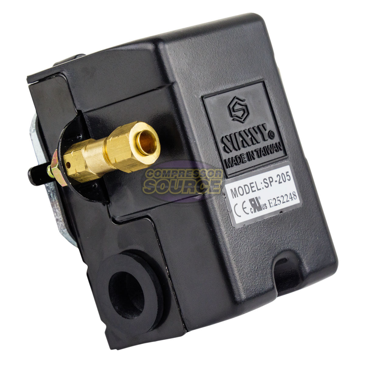 Heavy Duty 25 Amp Air Compressor Pressure Switch Control Valve 145-175 PSI