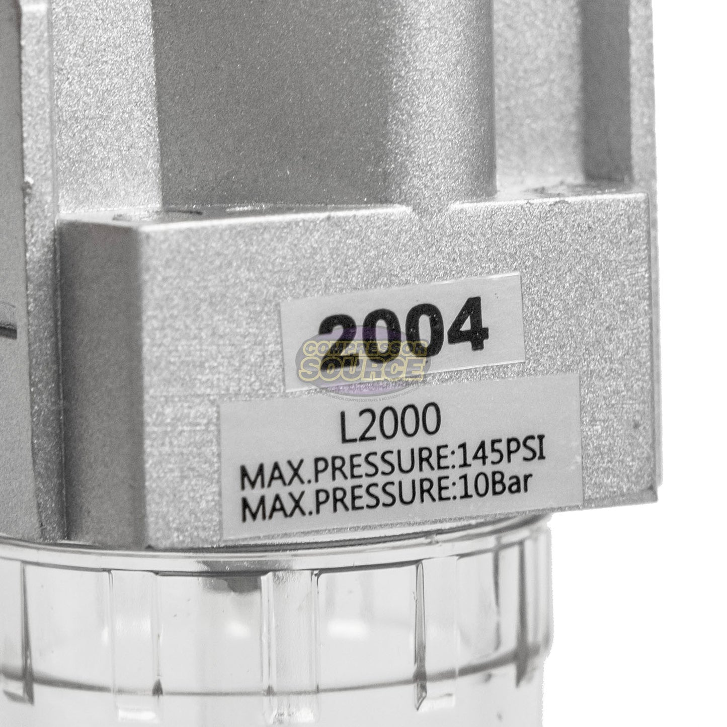 1/4" Mini Inline Lubricator for Air Compressor Tools Oiler Oil Lubrication L2000