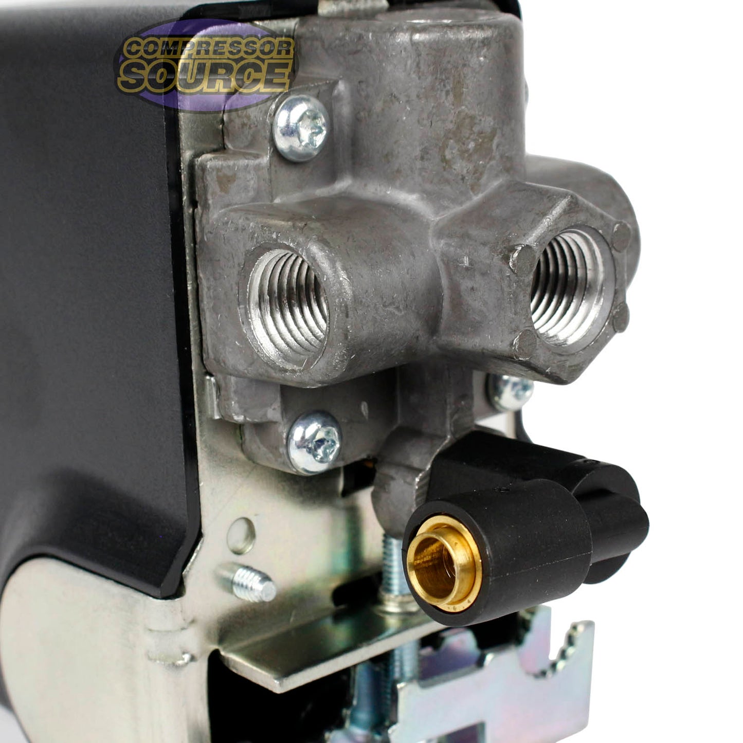 4 Port Air Compressor Pressure Switch Control Valve 140-175 PSI Import Style