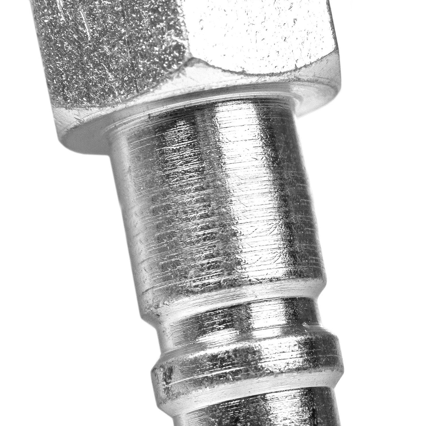 1/2" Female NPT x 1/2" Body Industrial Style Plug Steel Quick Release Milton G