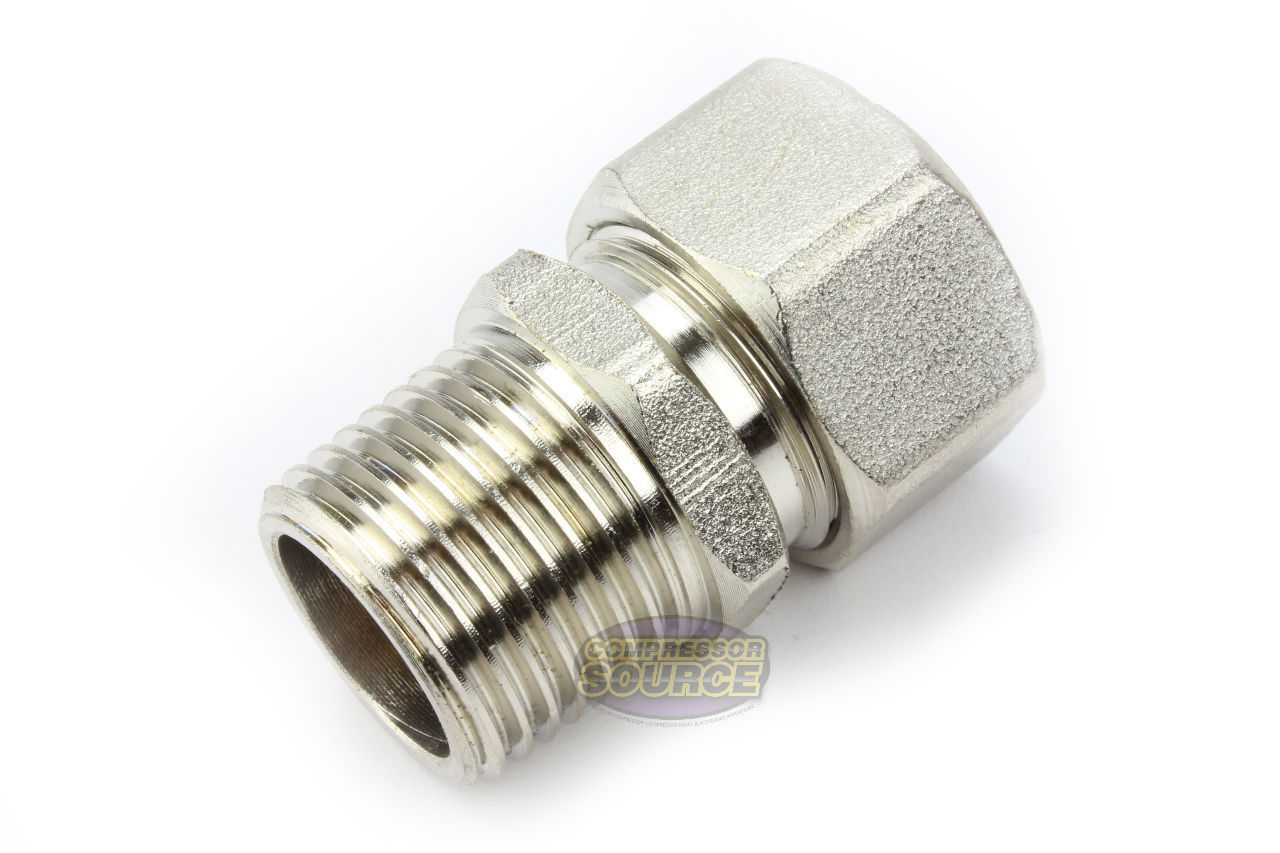 RapidAir MaxLine 1/2" NPT Straight Tubing Adapter M8002