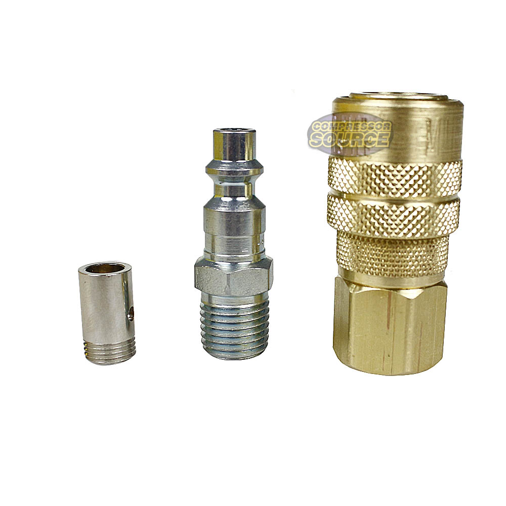 Milton 4 Piece ReKoil 25' Hose Safety Blow Gun Kit 1/4" NPT Swivel Ends S-225