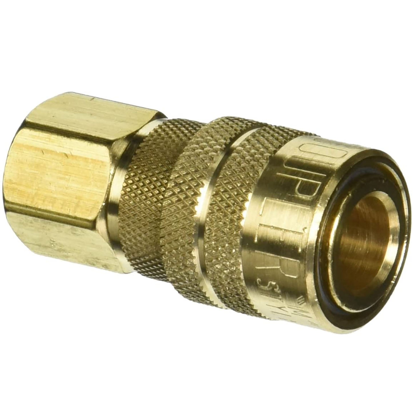 Milton M Style Coupler 1/4" Female NPT Brass Body Kwick Change Coupler S-715