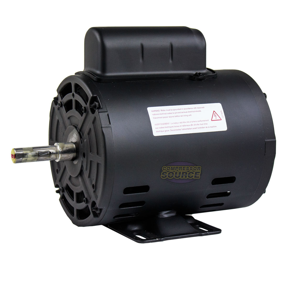 1 HP Air Compressor Electric Motor 56 Frame 3485 RPM Single Phase WEG New