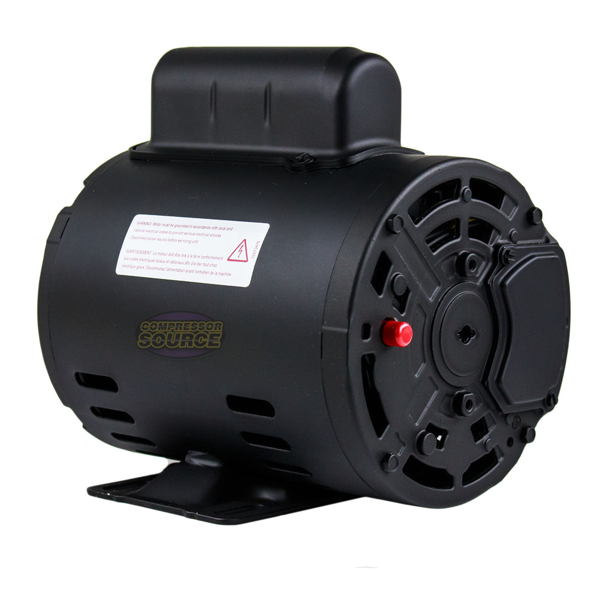 1 HP Air Compressor Electric Motor 56 Frame 3485 RPM Single Phase WEG New