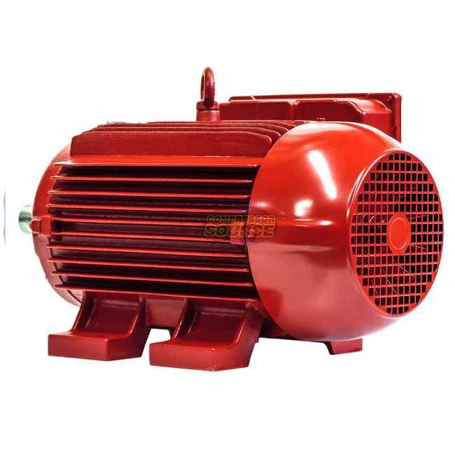 5 HP Single Phase Farm Duty Electric Motor 1730 RPM W213/5T Frame 230V TEFC WEG