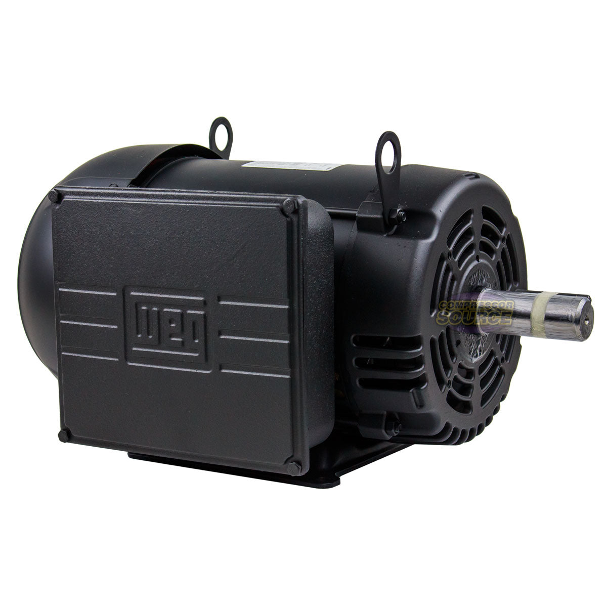 7.5 HP Air Compressor Duty Electric Motor 215T Frame 1760 RPM Single Phase WEG