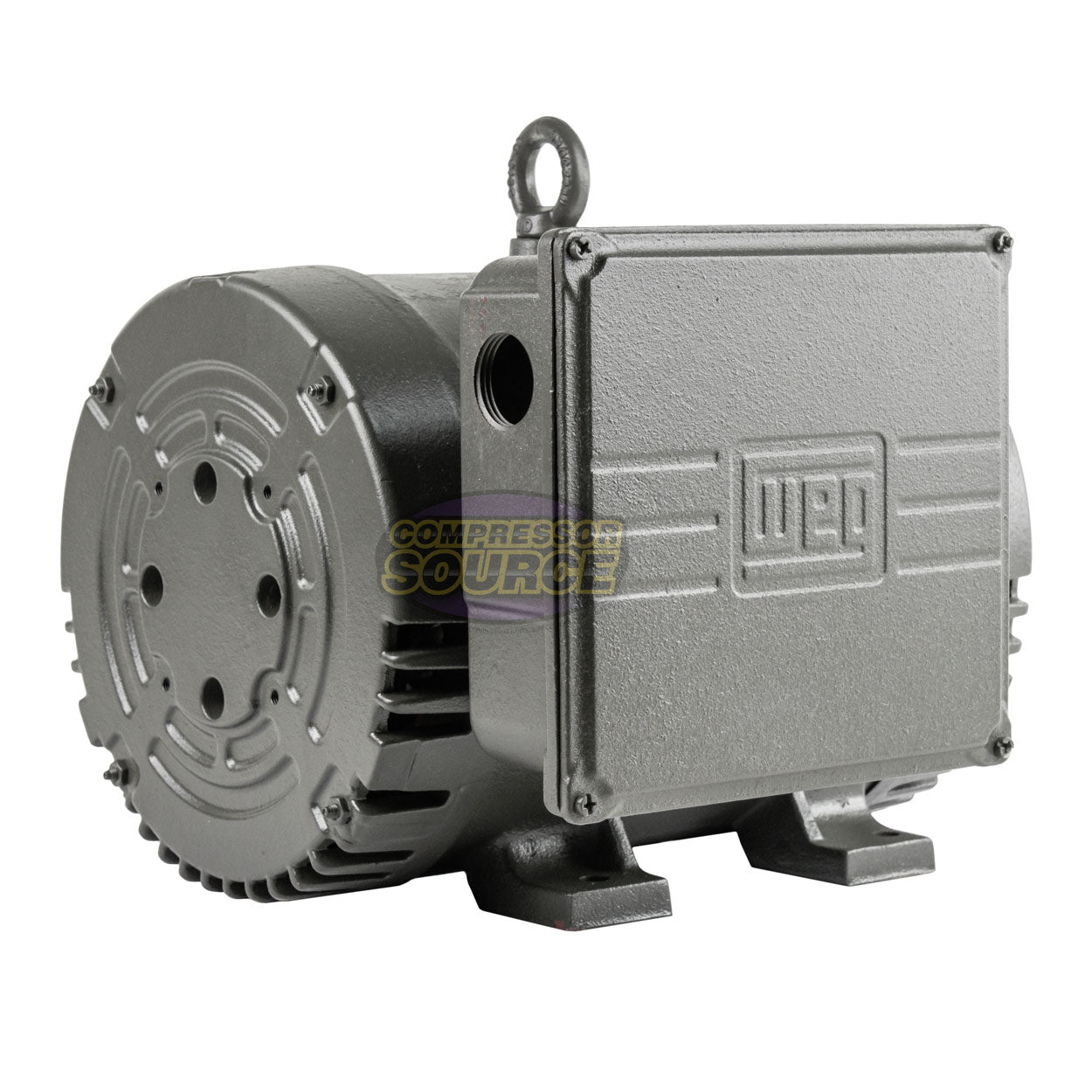 7.5 HP Single Phase Electric Motor 184T Frame ODP 3510 RPM 208-230 Volts WEG