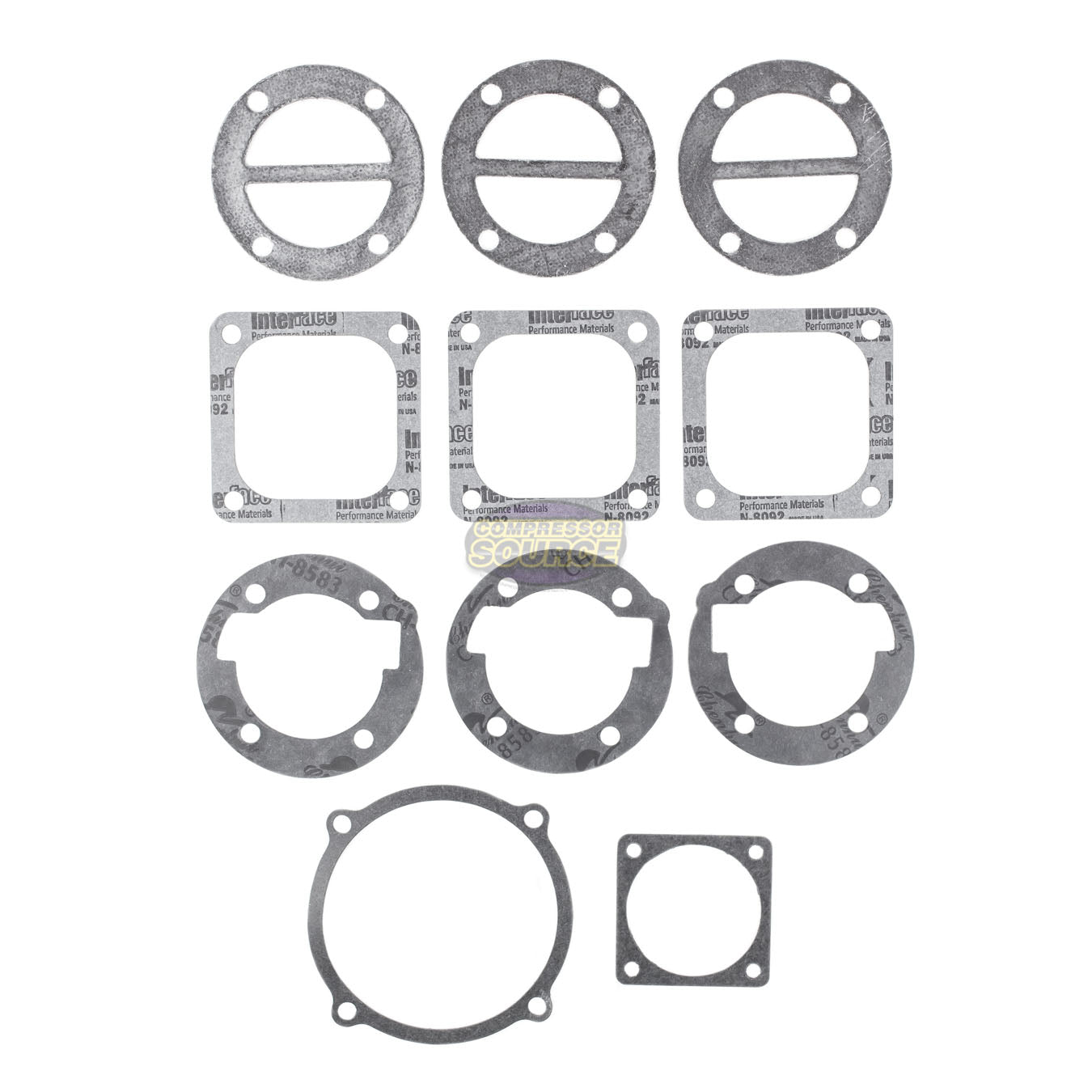 046-0292 Gasket Rebuild Kit for 040-0348 Dayleap or Unoair Compressor Pumps