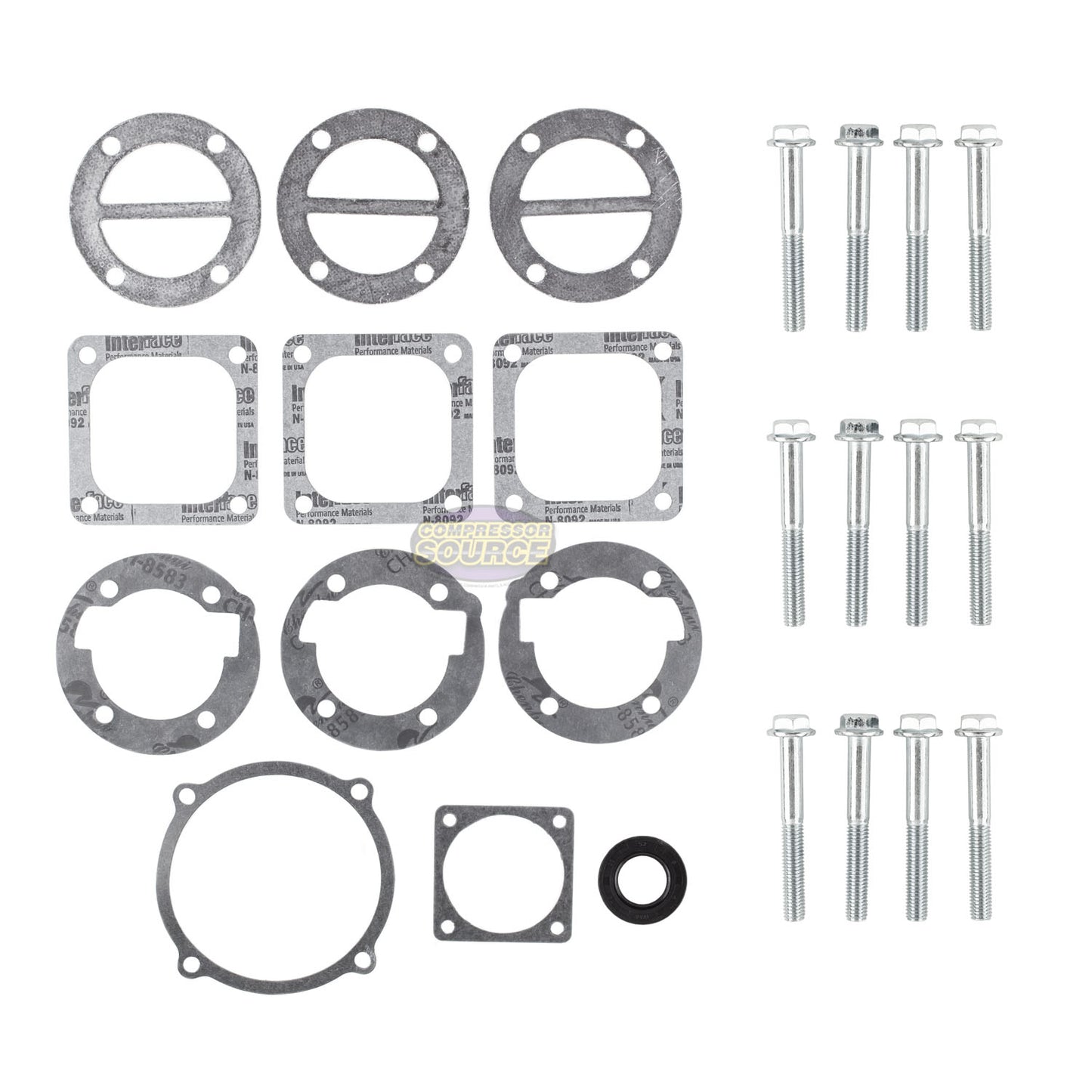 046-0292 Gasket Rebuild Kit for 040-0348 Dayleap or Unoair Compressor Pumps