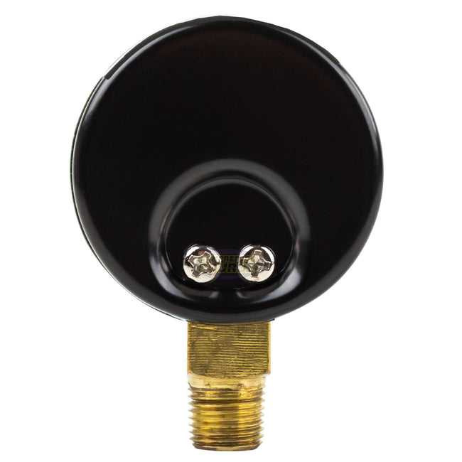 1/8" NPT 0-60 PSI Air Compressor / Hydraulic Pressure Gauge Lower Side Mount With 1.5" Face 101D-158D