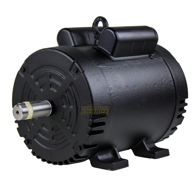 5 HP Single Phase Electric Motor 1750 RPM 184T Frame 208-230V ODP WEG 00518OS1CCD184T