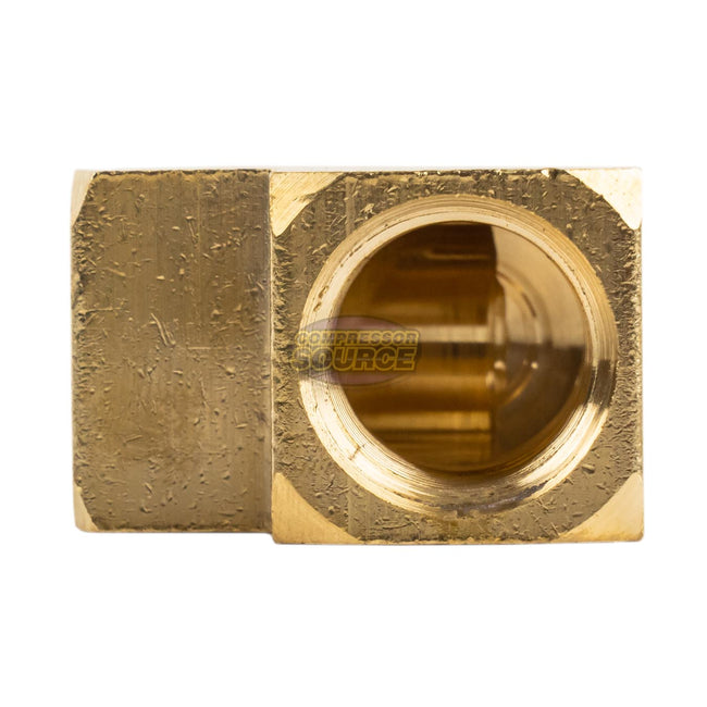 90 Degree Elbow 1/2" Female NPT x 1/2" Female NPT Brass Pipe Connector 100SF