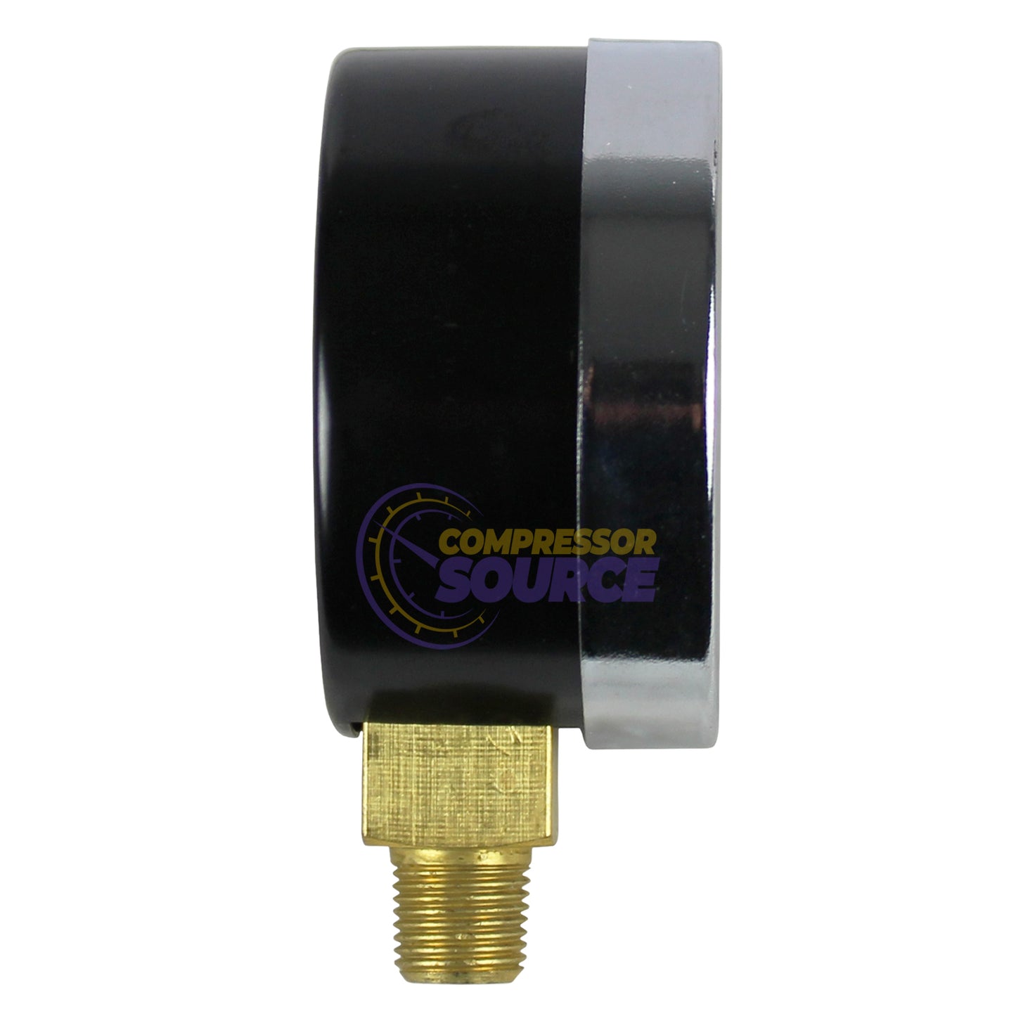 2" Face 1/8" NPT 0-200 PSI Pressure Gauge Lower Side Mount