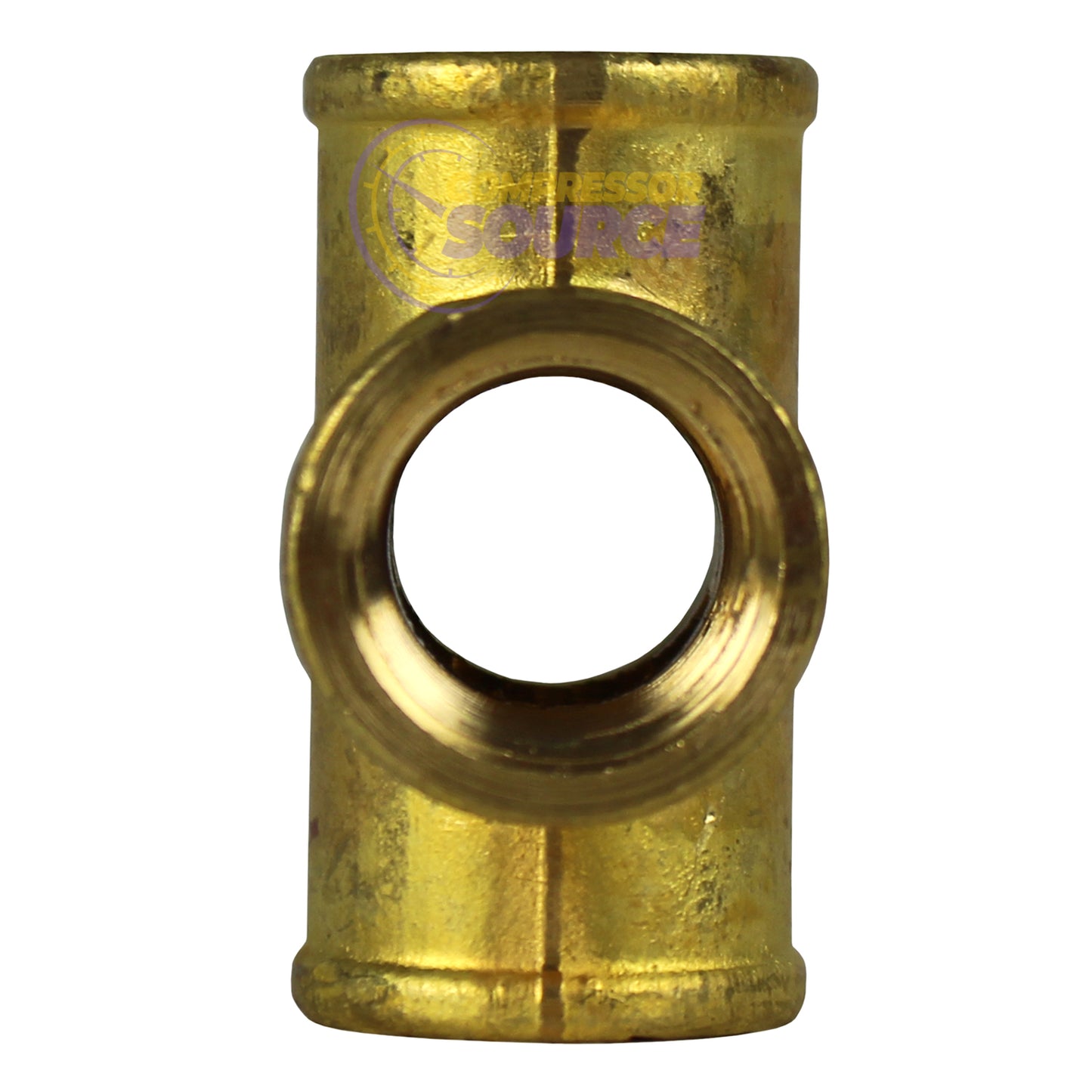 1/2" Female FNPT Brass Forged Equal Cross Pipe Thread Fitting 4 Way 102F