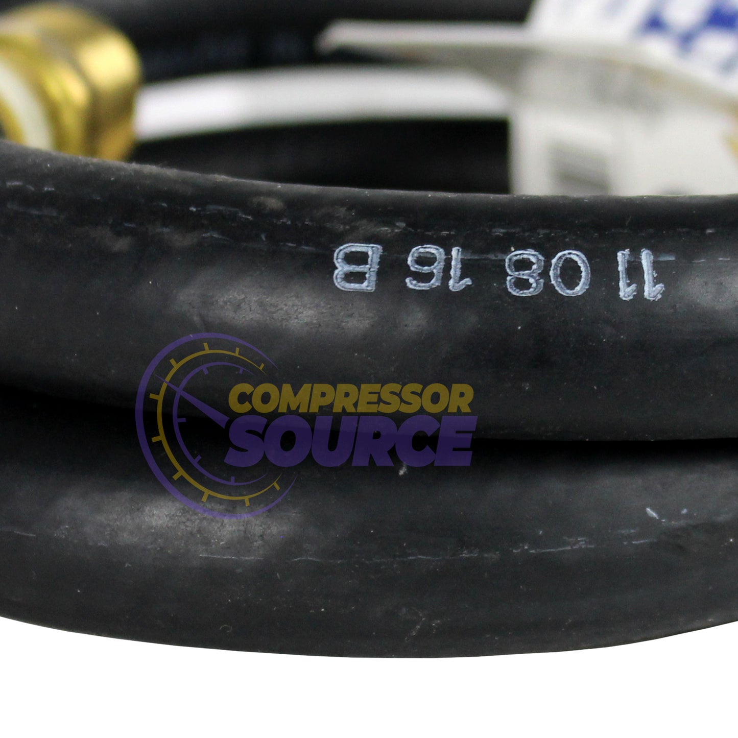 Goodyear 3' x 1/2" Rubber Air Hose Whip 250 PSI USA Made 1/2" NPT 10314