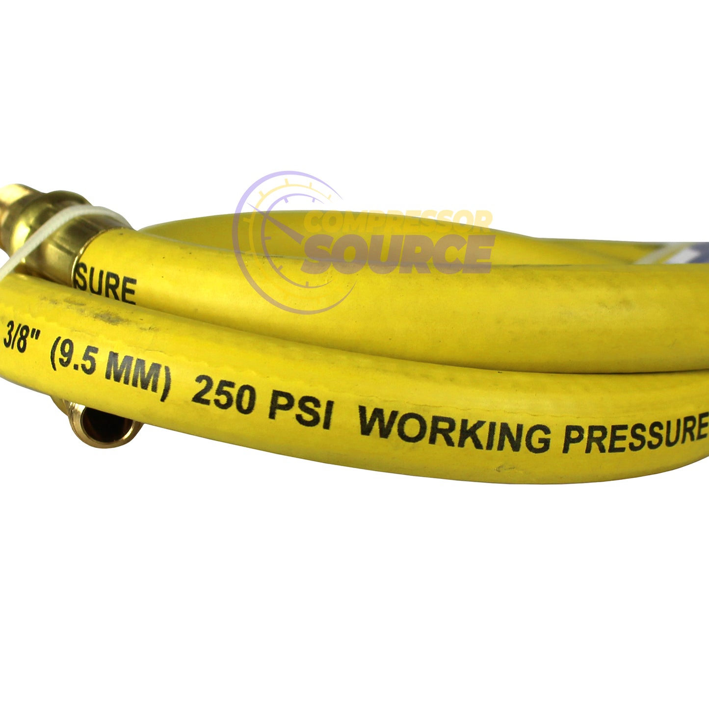 Goodyear Rubber Hose Whip 3' ft. x 3/8" in. 250 PSI Air Compressor Lead 10323