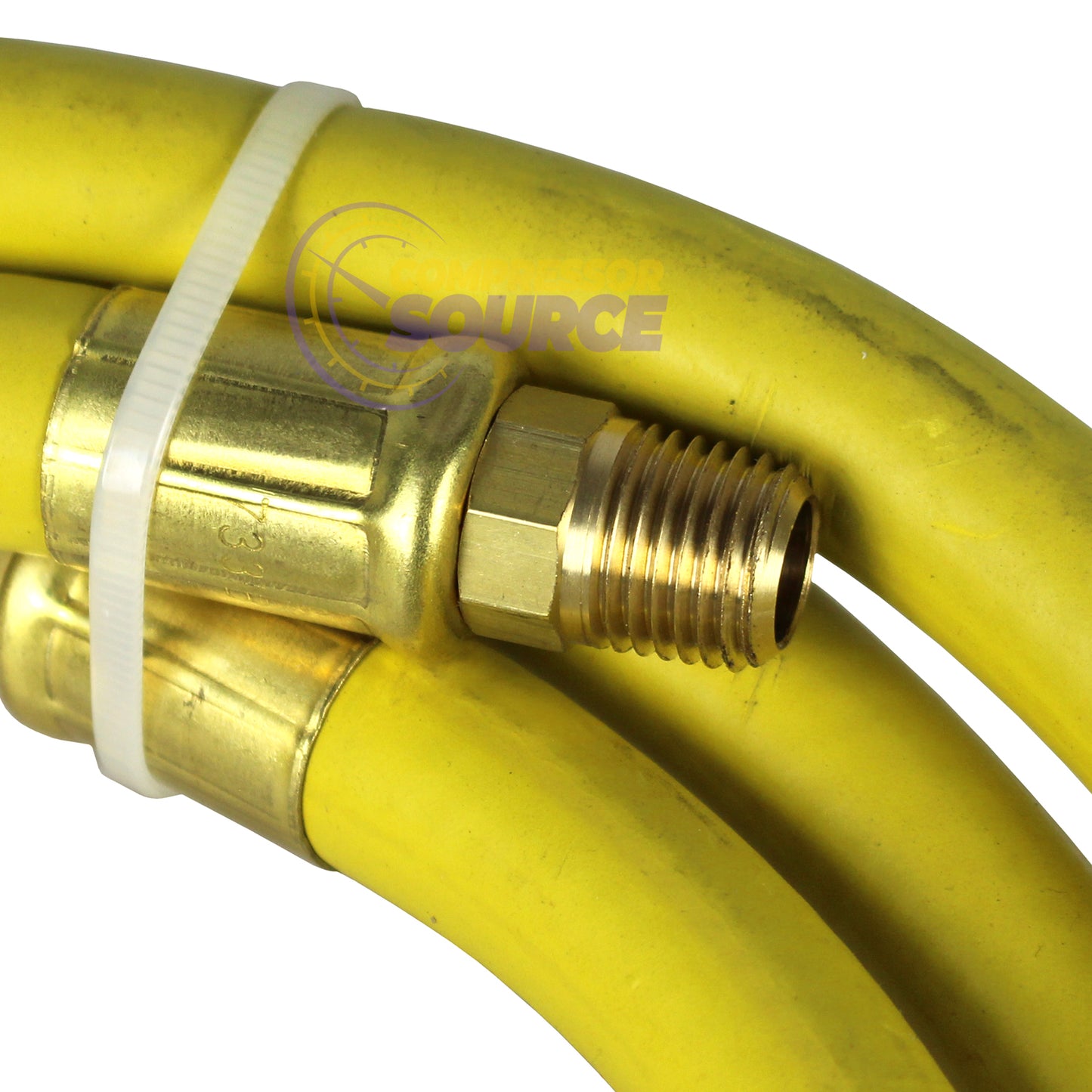 Goodyear Rubber Hose Whip 6' ft. x 3/8" in. 250 PSI Air Compressor Lead 10329