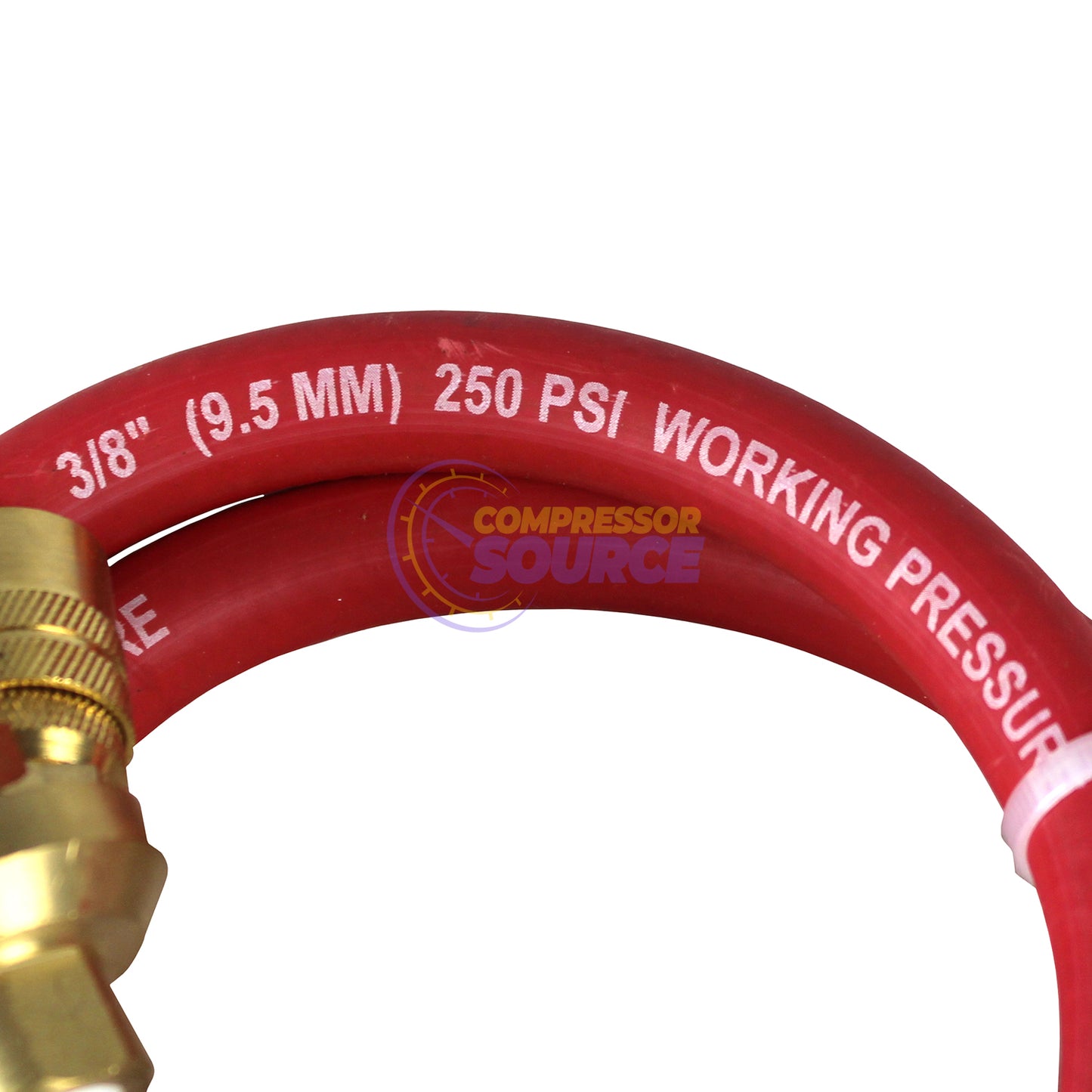 Goodyear 3' x 3/8" Air Hose Whip 3 Way Manifold 250 PSI Working Pressure 10762