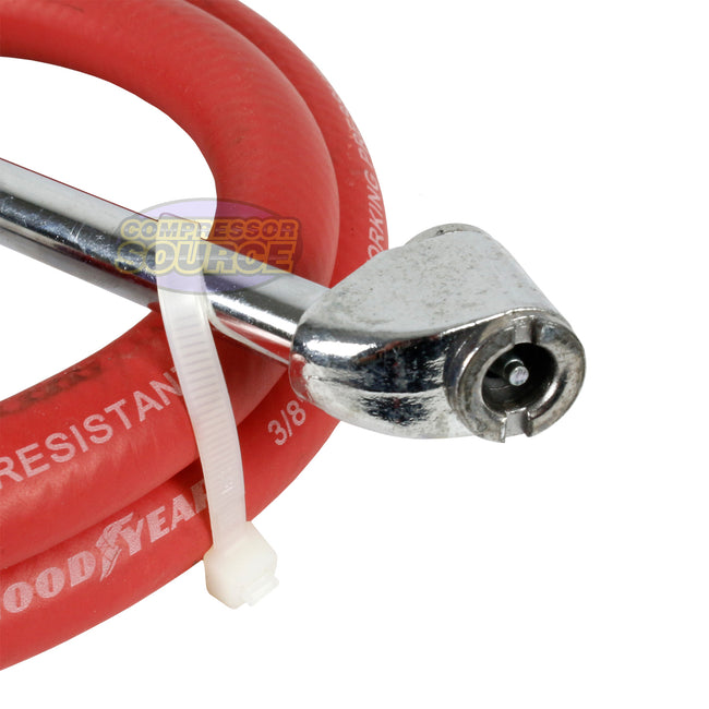 Goodyear Grip 2 In 1 3/8" Air Blow Gun & Tire Inflator Solid Brass 250 PSI 10764