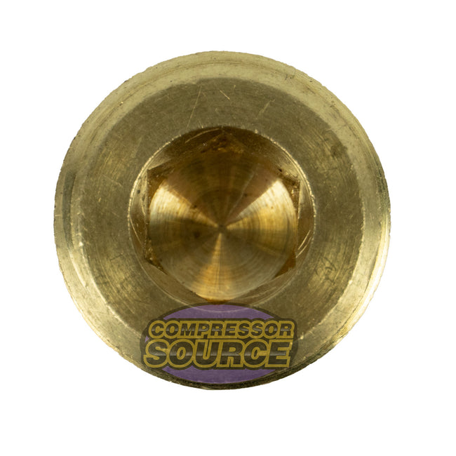 1/2" To 3/8" Female National Pipe Thread Countersunk Hex Head Pipe Plug Fitting