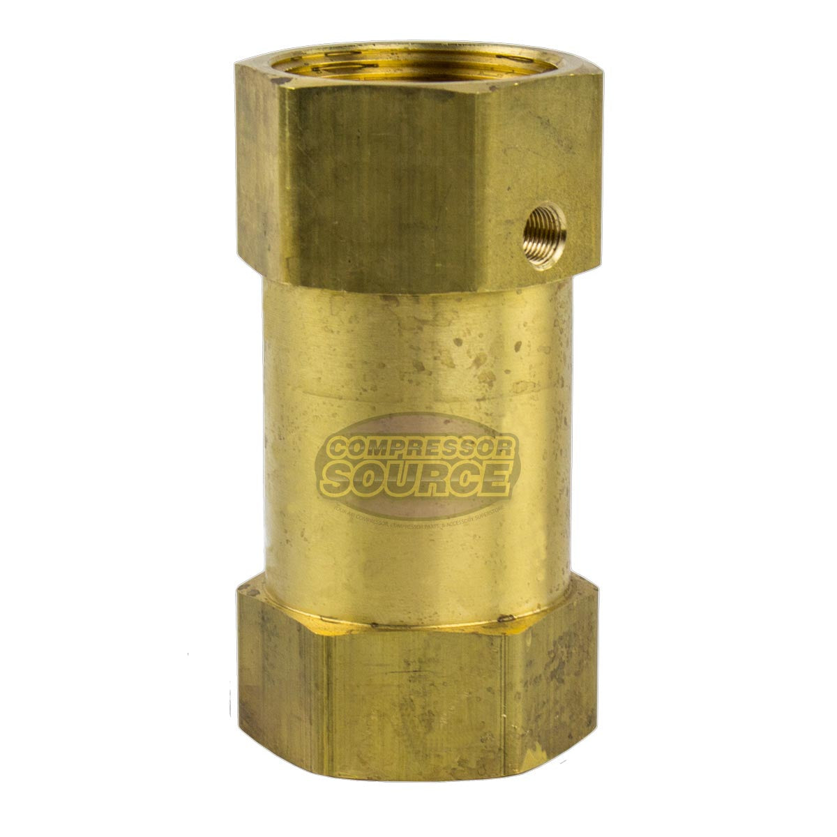 1-1/2" Inch Female NPT In Line Brass Compressed Air Check Valve CIL112112U