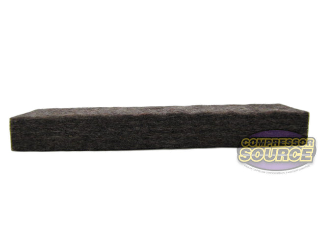 Quincy Air Compressor QTS3 QTS5 Felt Air Intake Filter 5-1/4" Long 5/8" Thick