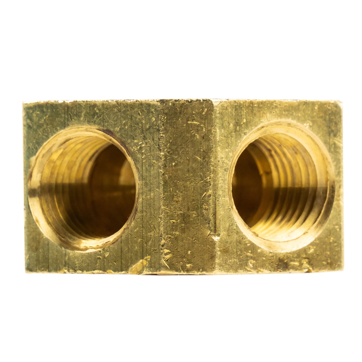 Brass Y Splitter 1/4" MNPT x 1/4" FNPT Fitting Gas .25" x .25" WYE Fitting