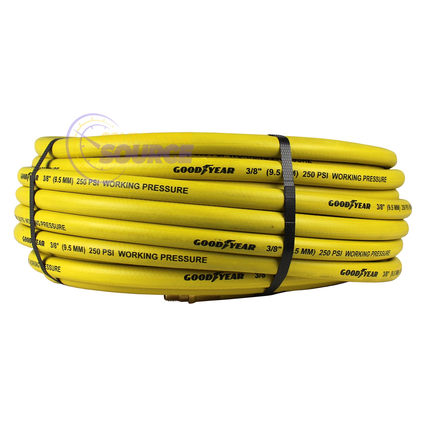 Goodyear Rubber Air Hose 100' ft. x 3/8" in. 250 PSI Air Compressor Hose 12752