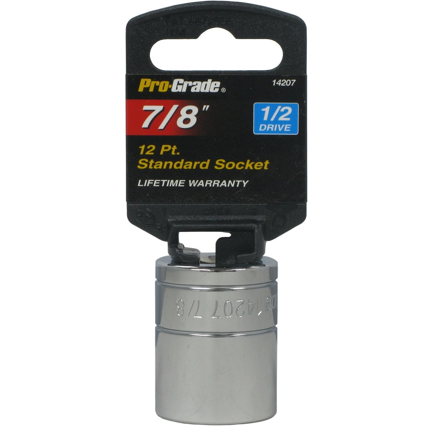 Choose Your Size - 1/2" Drive Standard Shallow Socket from 5/8 to 1-1/8"