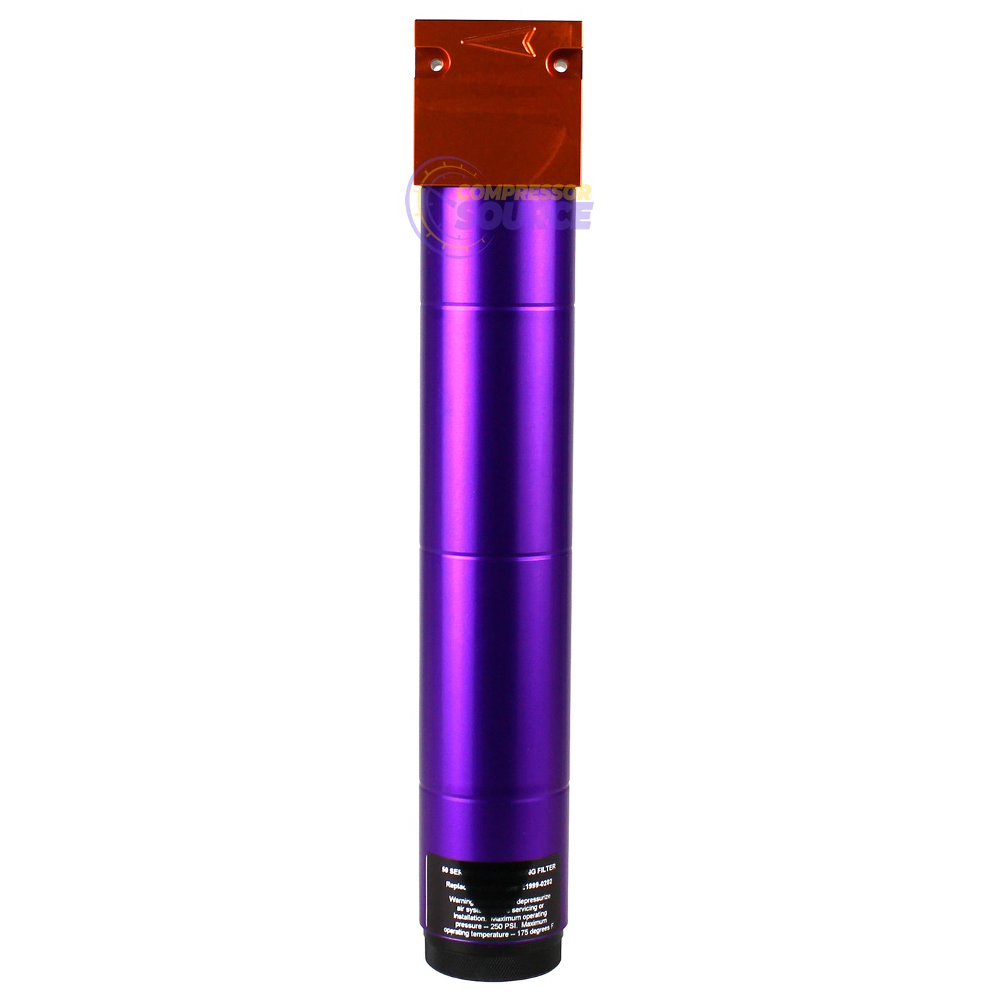 Tsunami 1/2" Oil Coalescing Filter w/ Float Drain 250 PSI 21999-0131-Z-FD