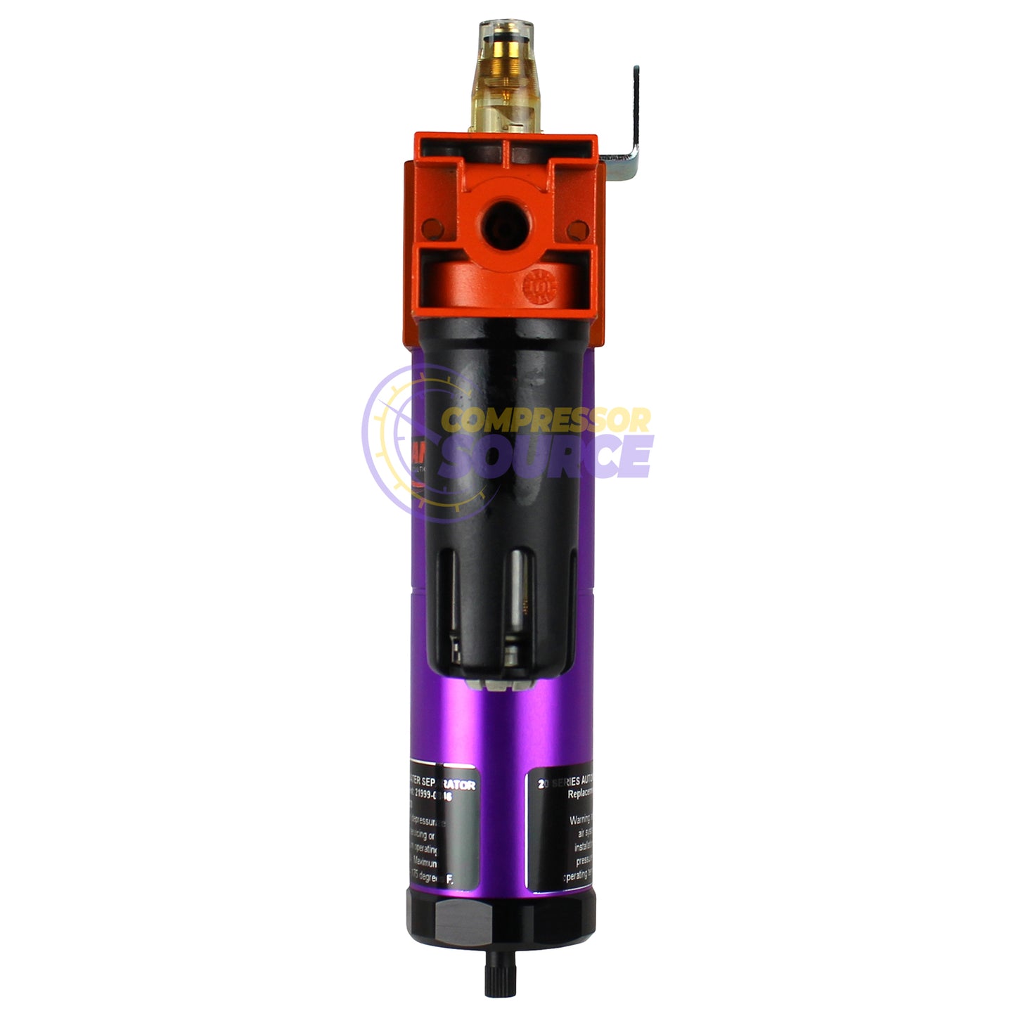 Tsunami 1/4" NPT Filtration Package #1 FL Water Separator Lubricator 20 Series 21999-0416