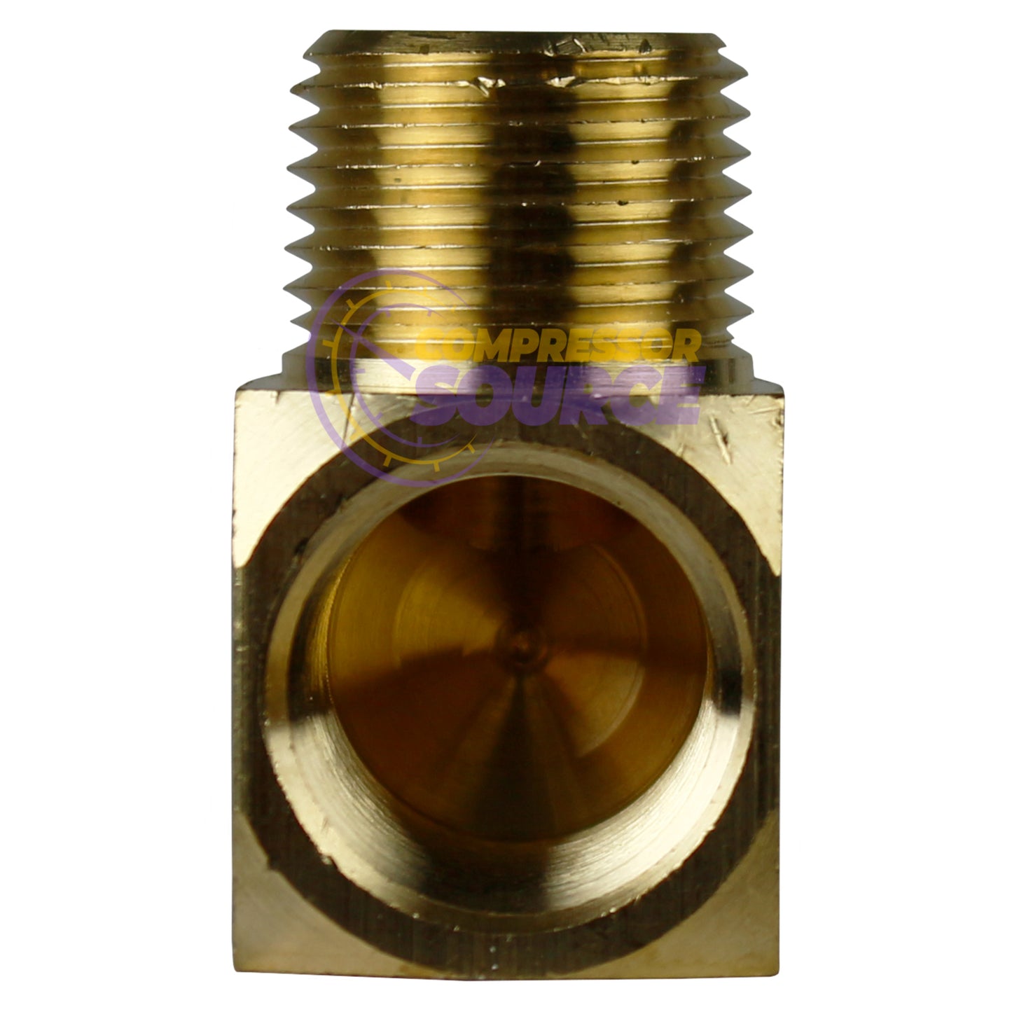 Street Elbow 90° Degree 1/2" Male NPT x 1/2" Female NPT Pipe Connector 2-Pack