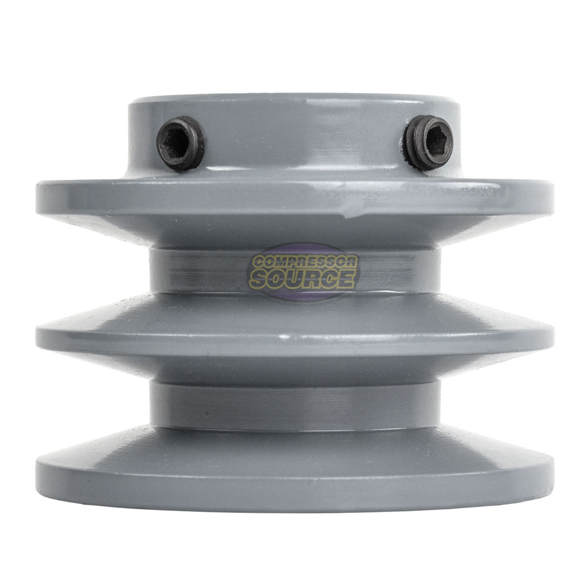 3.25" Cast Iron 7/8" Shaft Pulley Sheave Single 2 Groove V Style A Belt 4L 3.25" Cast Iron 7/8" Shaft Pulley Sheave Single 2 Groove V Style A Belt 4L