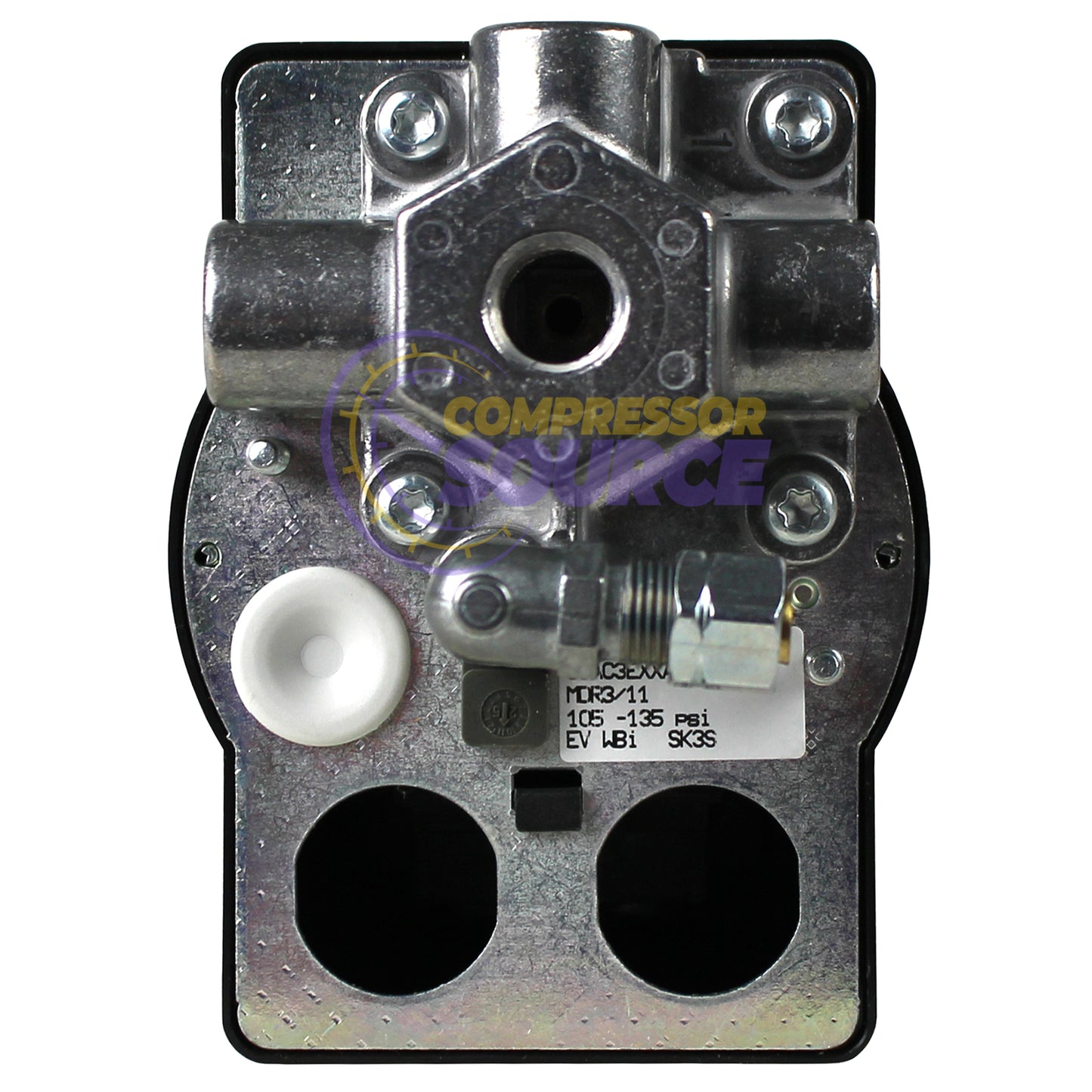 4 Port Pressure Switch 105 - 135 PSI 26 Amp 1/4" FNPT Condor 31AC3EXXAUW MDR3/11
