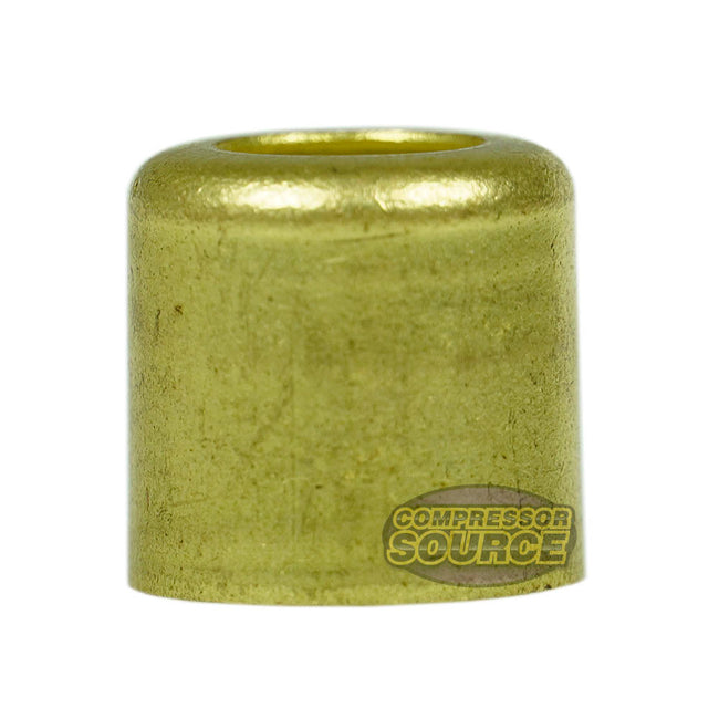 Short Brass Ferrule 7/16" Outer Diameter 1/4" Inner Diameter Smooth Crimp 32130