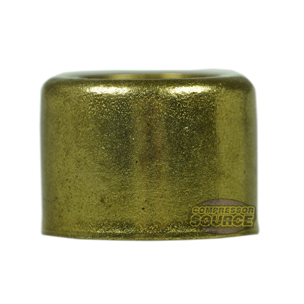 Brass Ferrule 13/16" Outer Diameter 1/2" Inner Diameter Smooth 5-Pack 32141