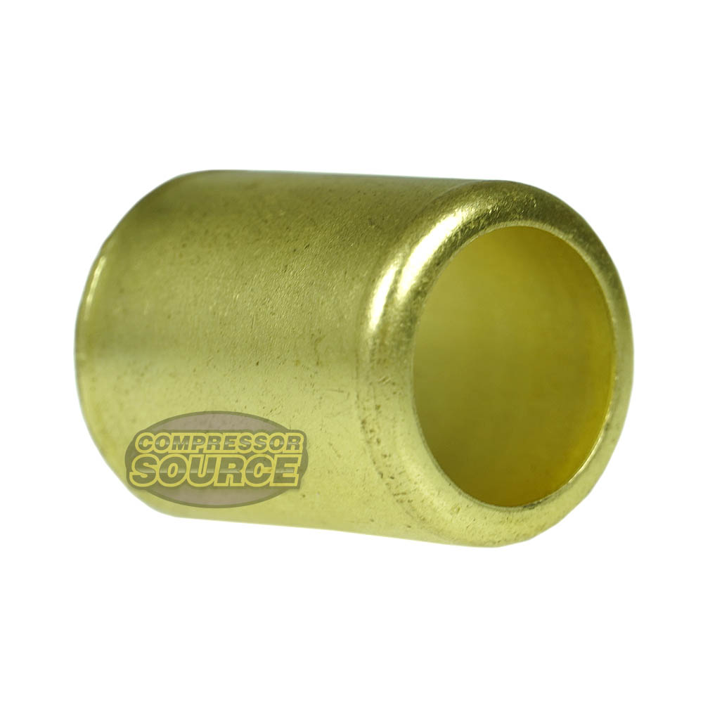 Brass Ferrule 7/8" Outer Diameter 5/8" Inner Diameter Smooth Crimp 2-Pack 32575