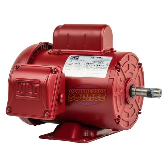 1/3 HP Single Phase Farm Duty Electric Motor 1735 RPM W56 Frame 115/230V TEFC WEG .3318ES1RFDW56-S