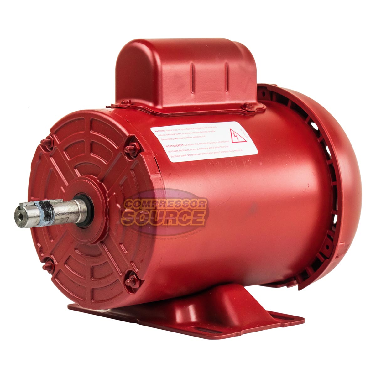 1/3 HP Farm Duty Electric Motor W56 Frame 1735 RPM Single Phase TEFC WEG New